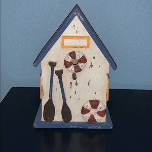 Beach house bird house
